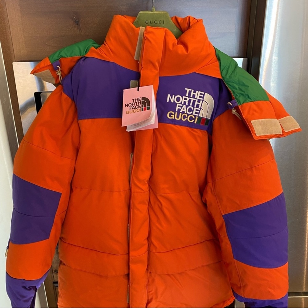 Brand New GUCCI NORTHFACE PUFFER COAT with tags! PERFECT CONDITION!